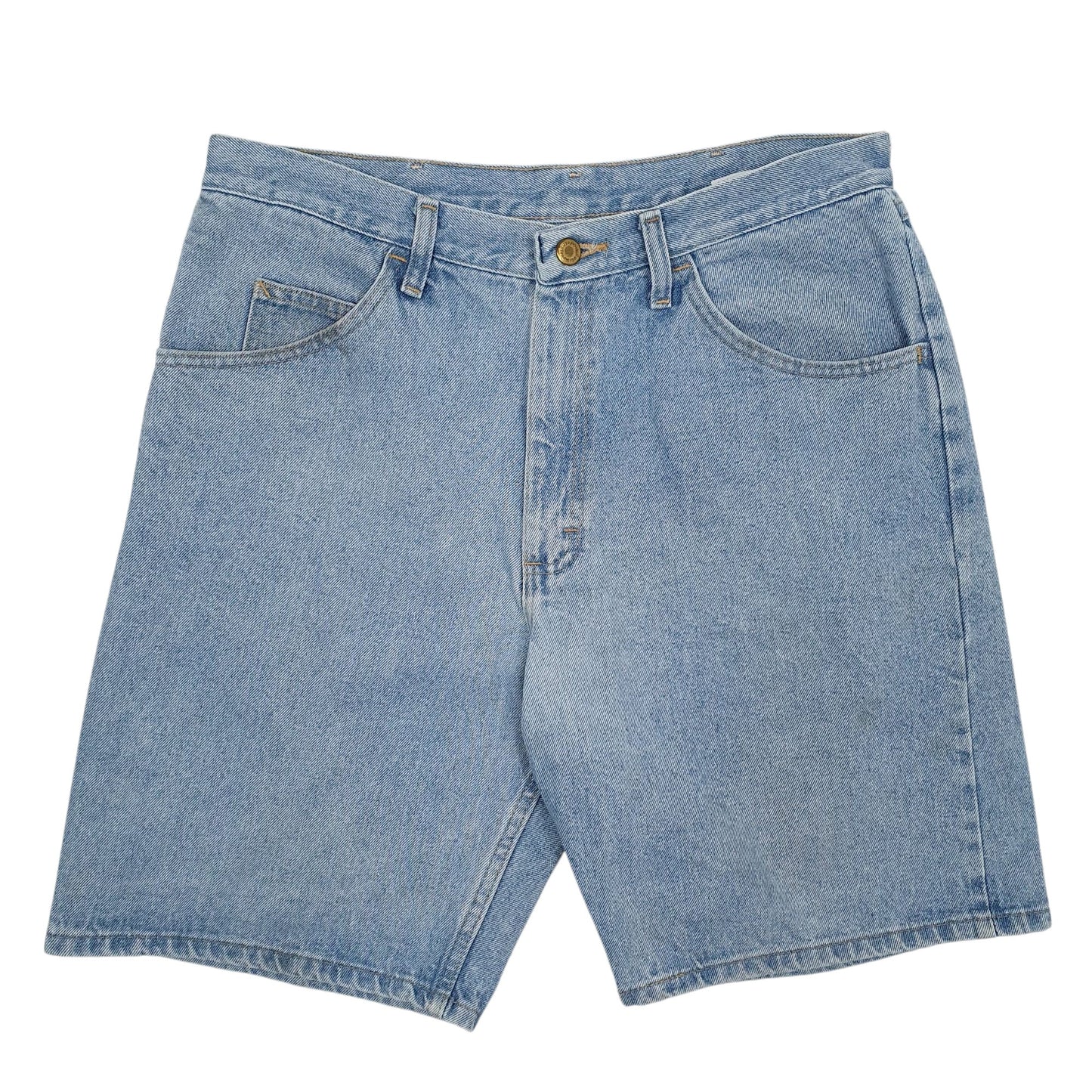 Mens Blue Wrangler  Denim Shorts
