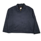 Mens Navy Dickies Quilt Lined Padded Eisenhower Quarter Zip Coat