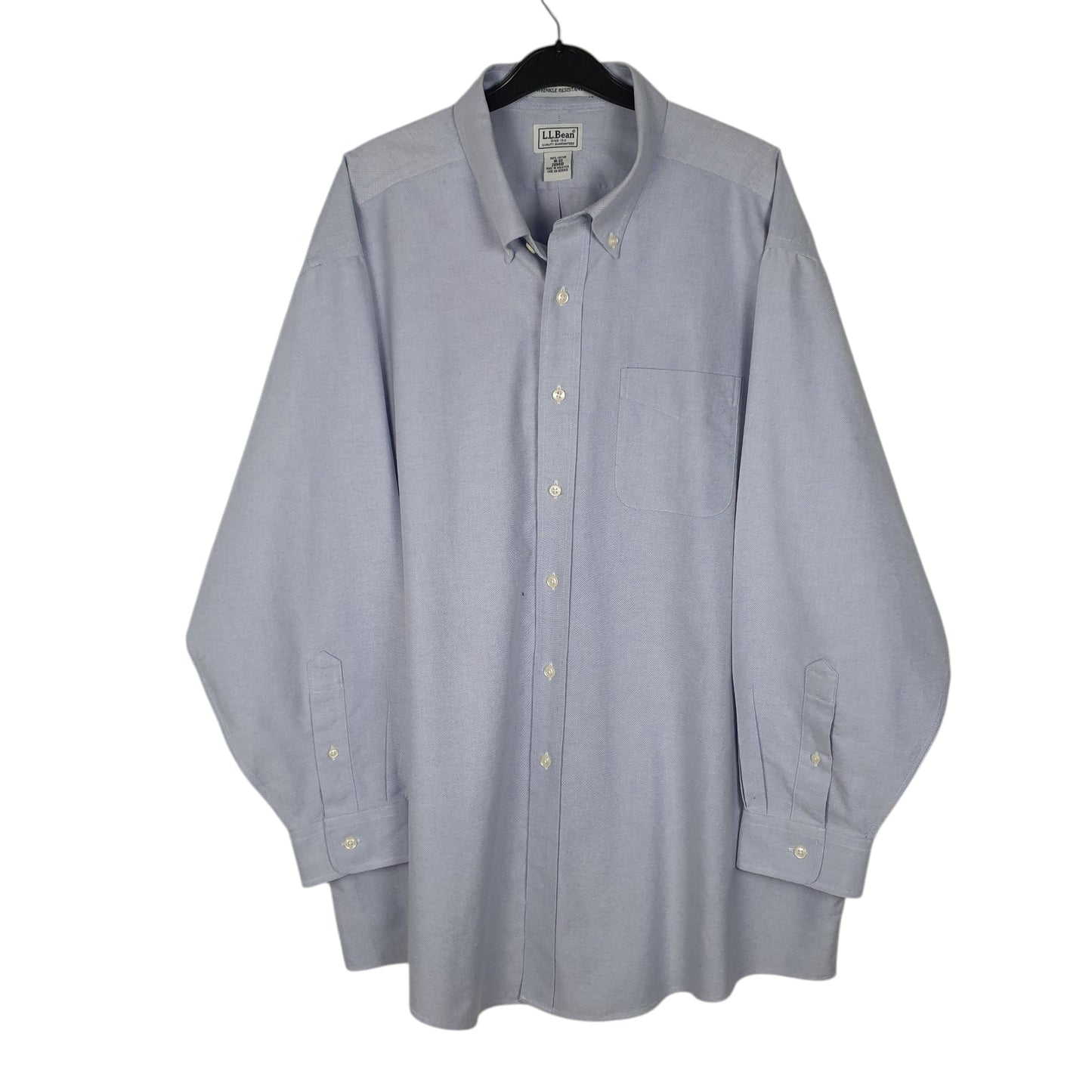 Mens Blue L.L.Bean  Long Sleeve Shirt