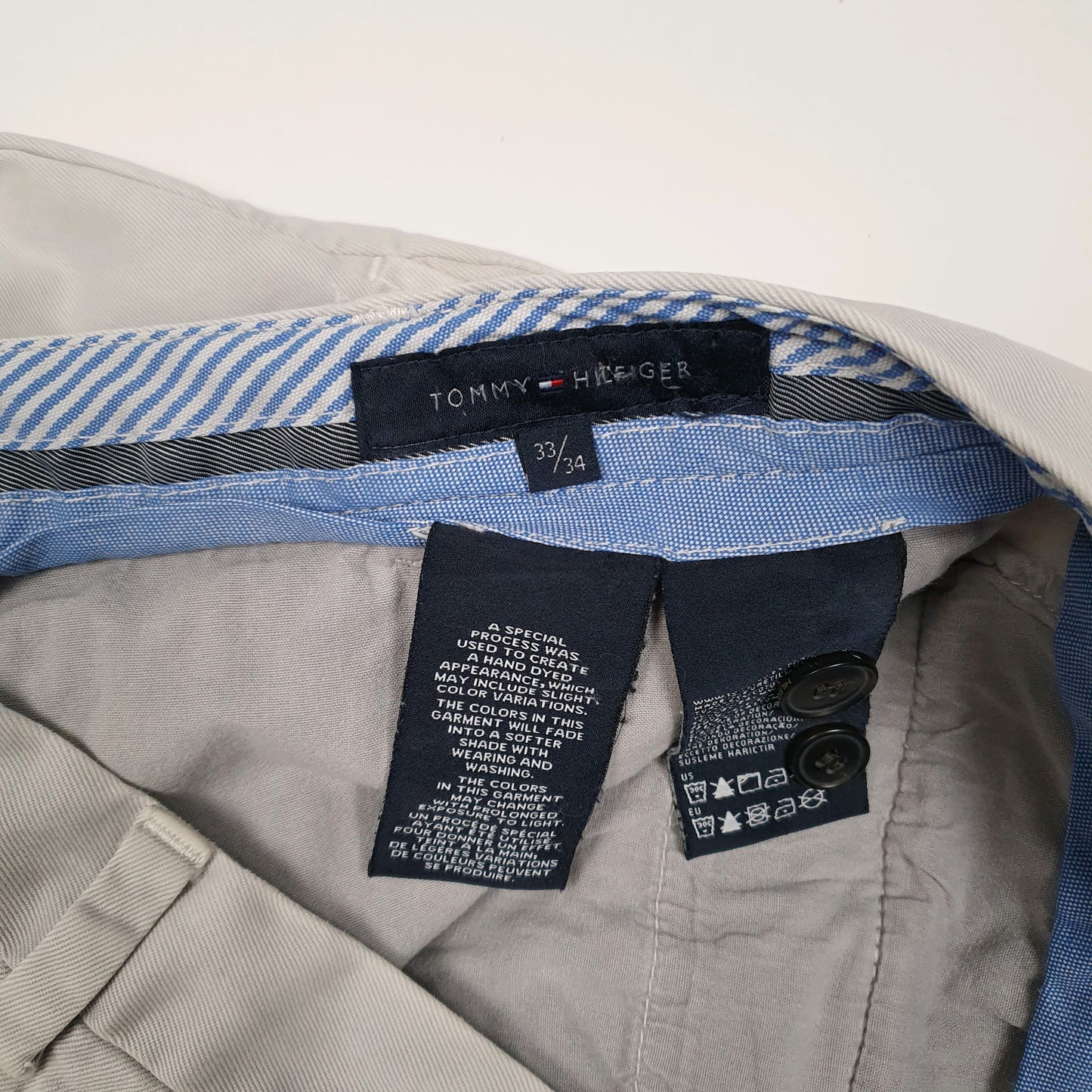 Mens Grey Tommy Hilfiger   Trousers