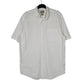 Mens White L.L.Bean  Short Sleeve Shirt