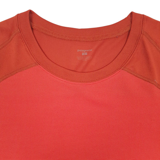 Mens Orange Patagonia   T Shirt
