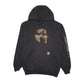 Mens Black Carhartt  Hoodie Jumper