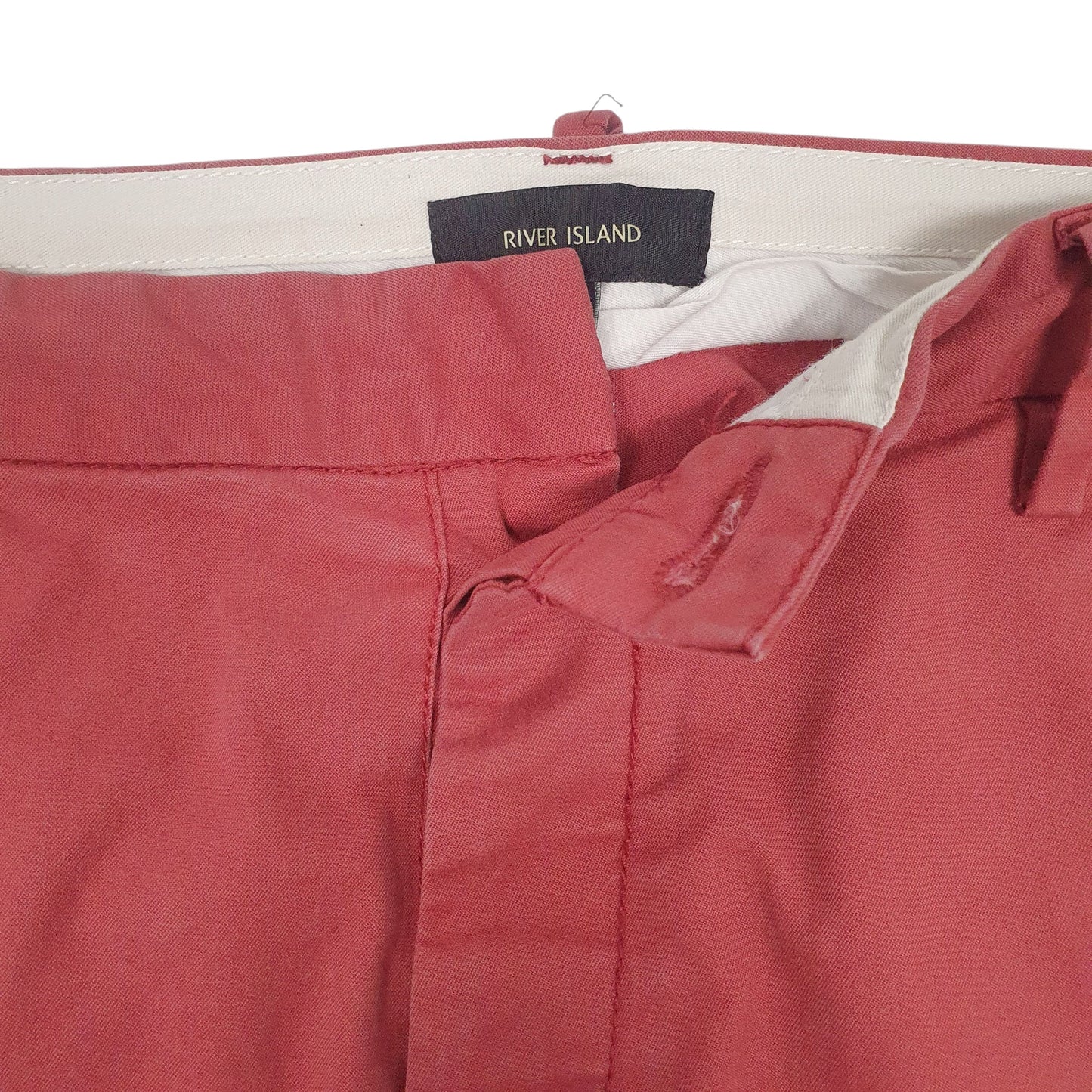 Mens Red River Island   Trousers