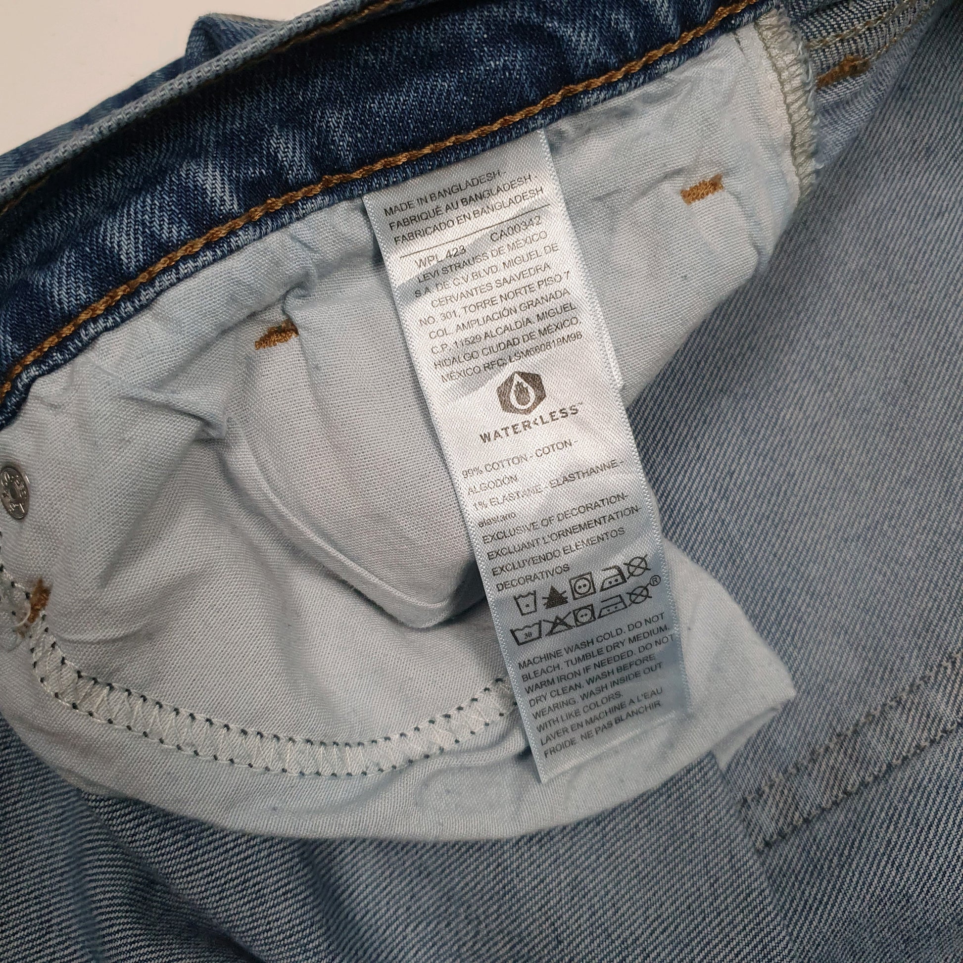 Mens Blue Levis   Jeans