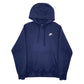 Mens Navy Nike  Hoodie Jumper