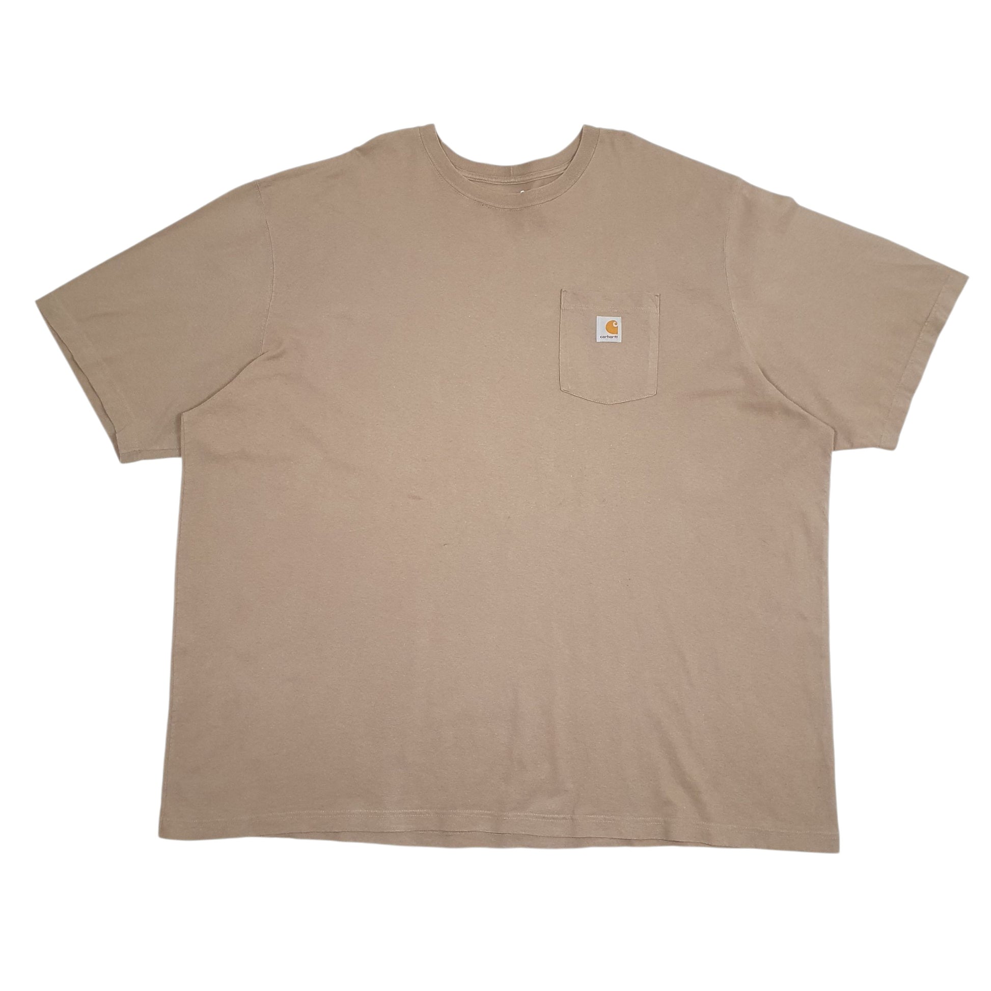 Mens Brown Carhartt  Short Sleeve T Shirt