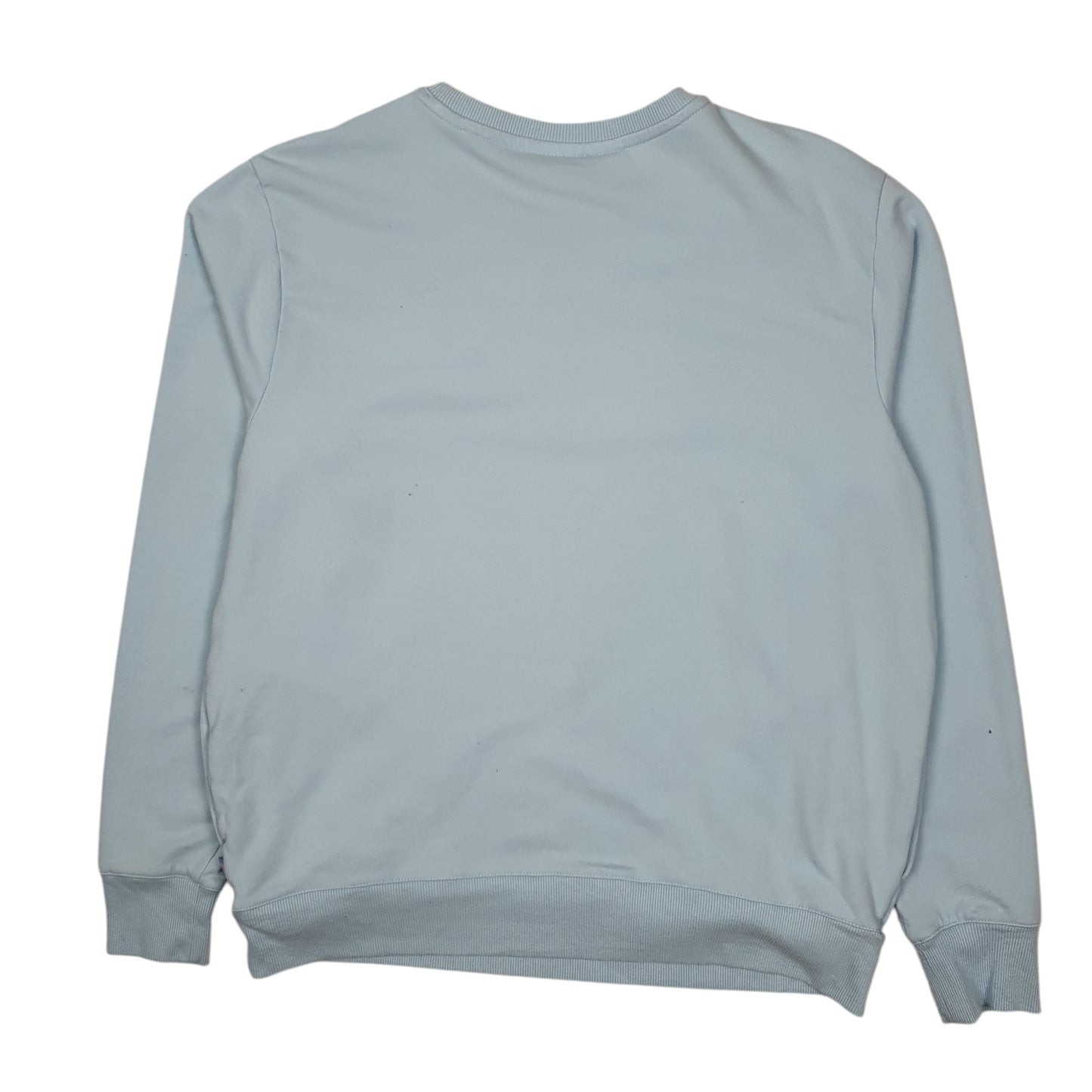 Mens Blue Fila  Crewneck Jumper
