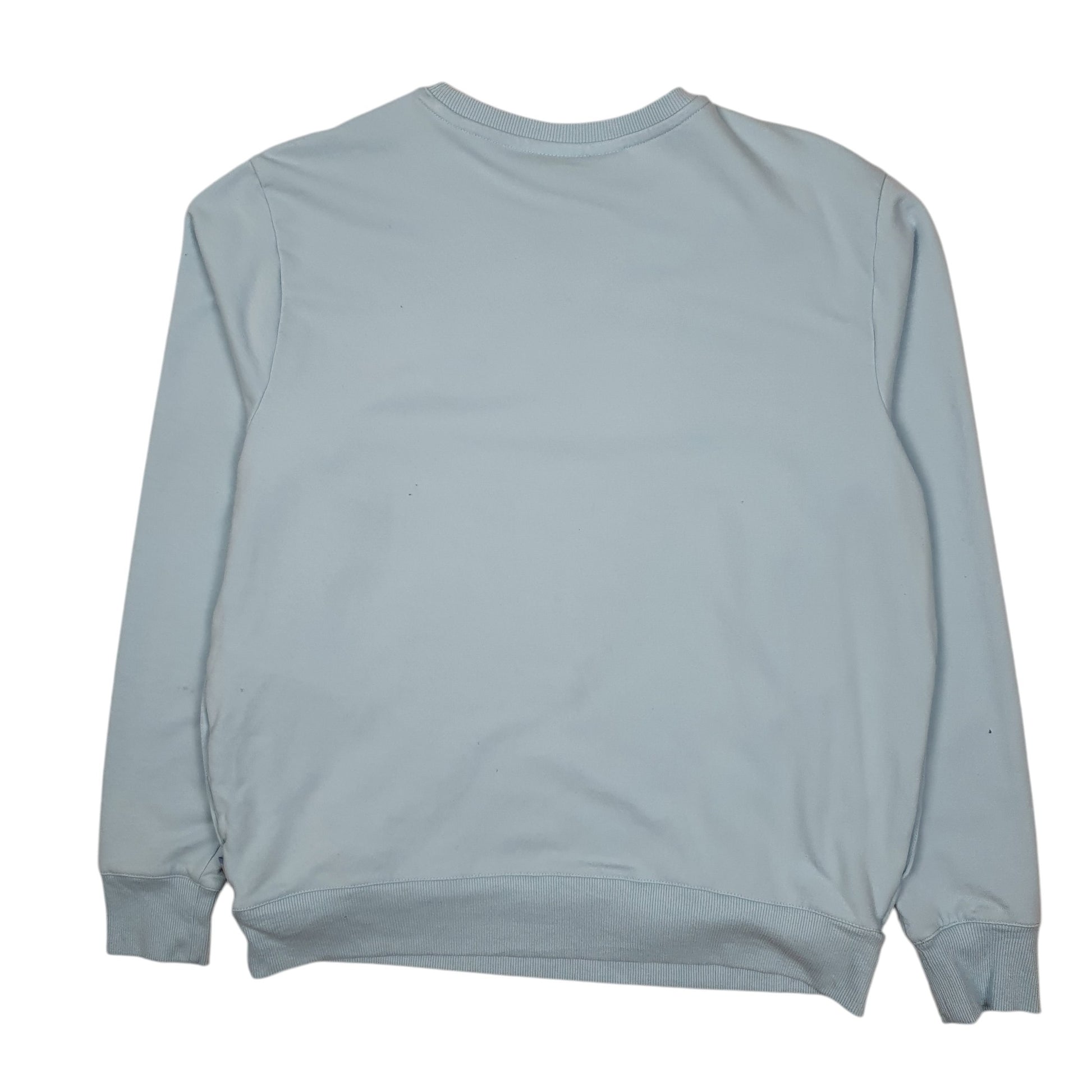 Mens Blue Fila  Crewneck Jumper