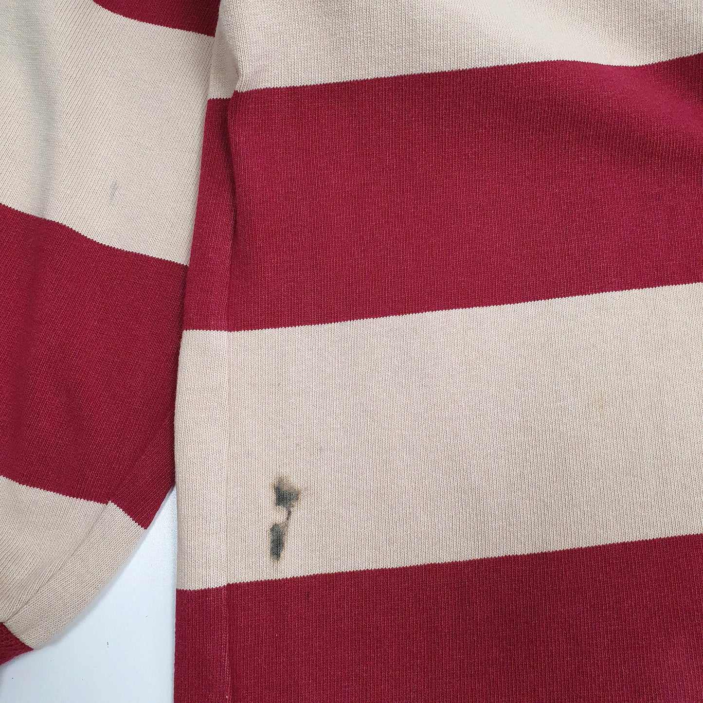 Mens Burgundy Barbarian Rugby Hoodie Polo Shirt