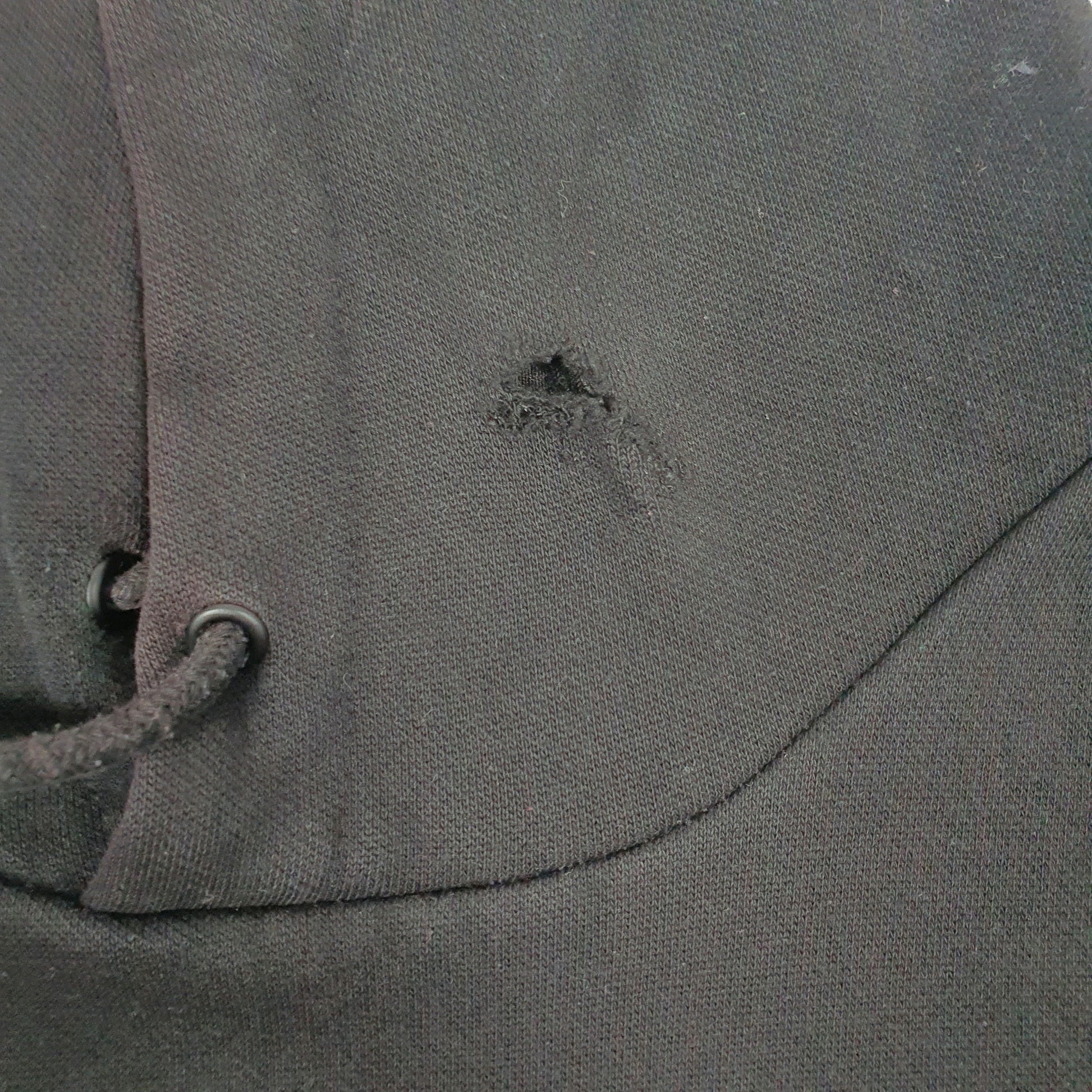 Mens Black Puma Spellout Hoodie Jumper