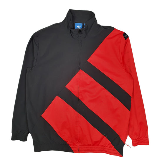 Mens Black Adidas Equipment Quarter Zip Coat