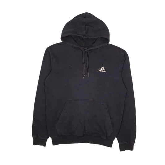 Mens Black Adidas  Hoodie Jumper