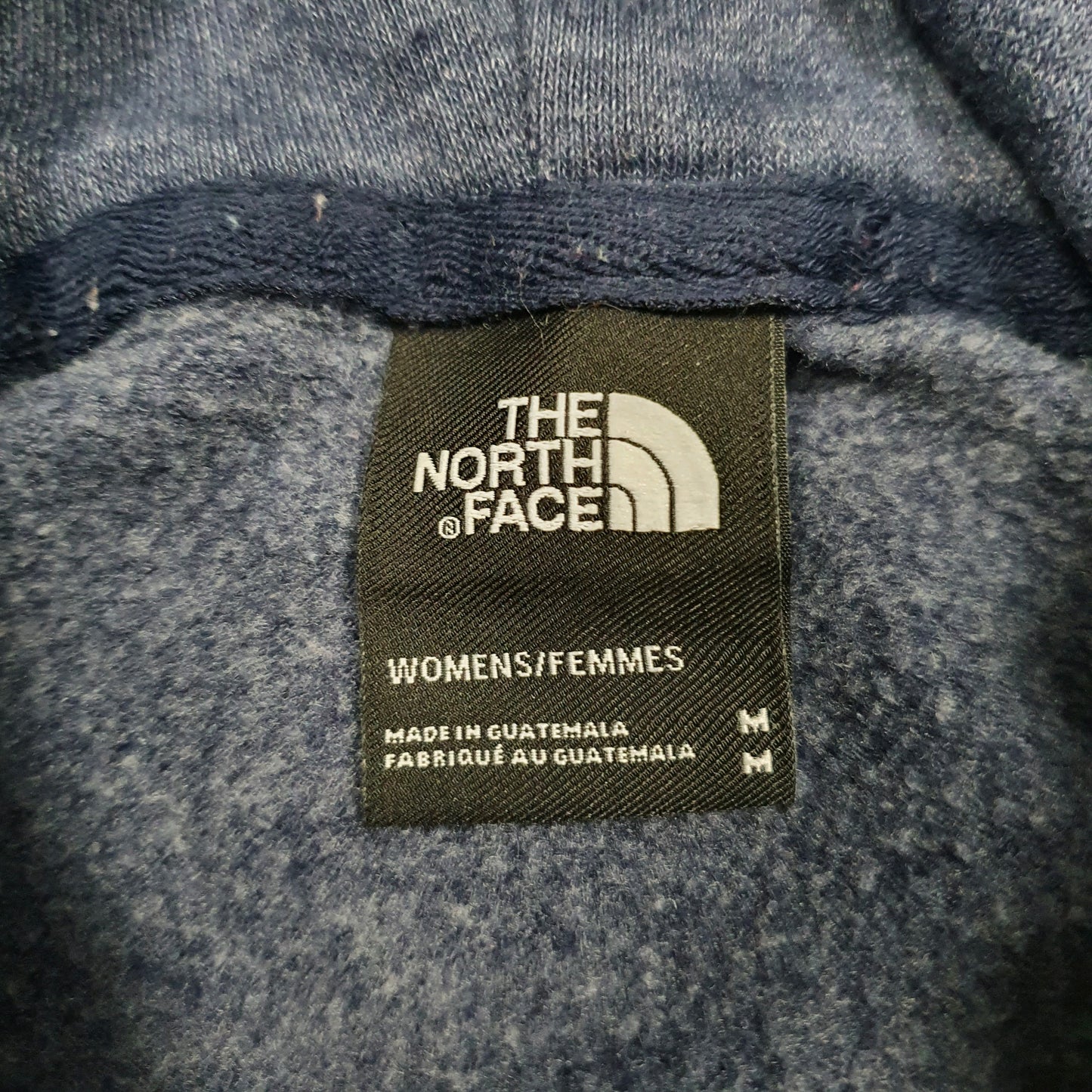 Womens Blue The North Face Spellout Hoodie Jumper