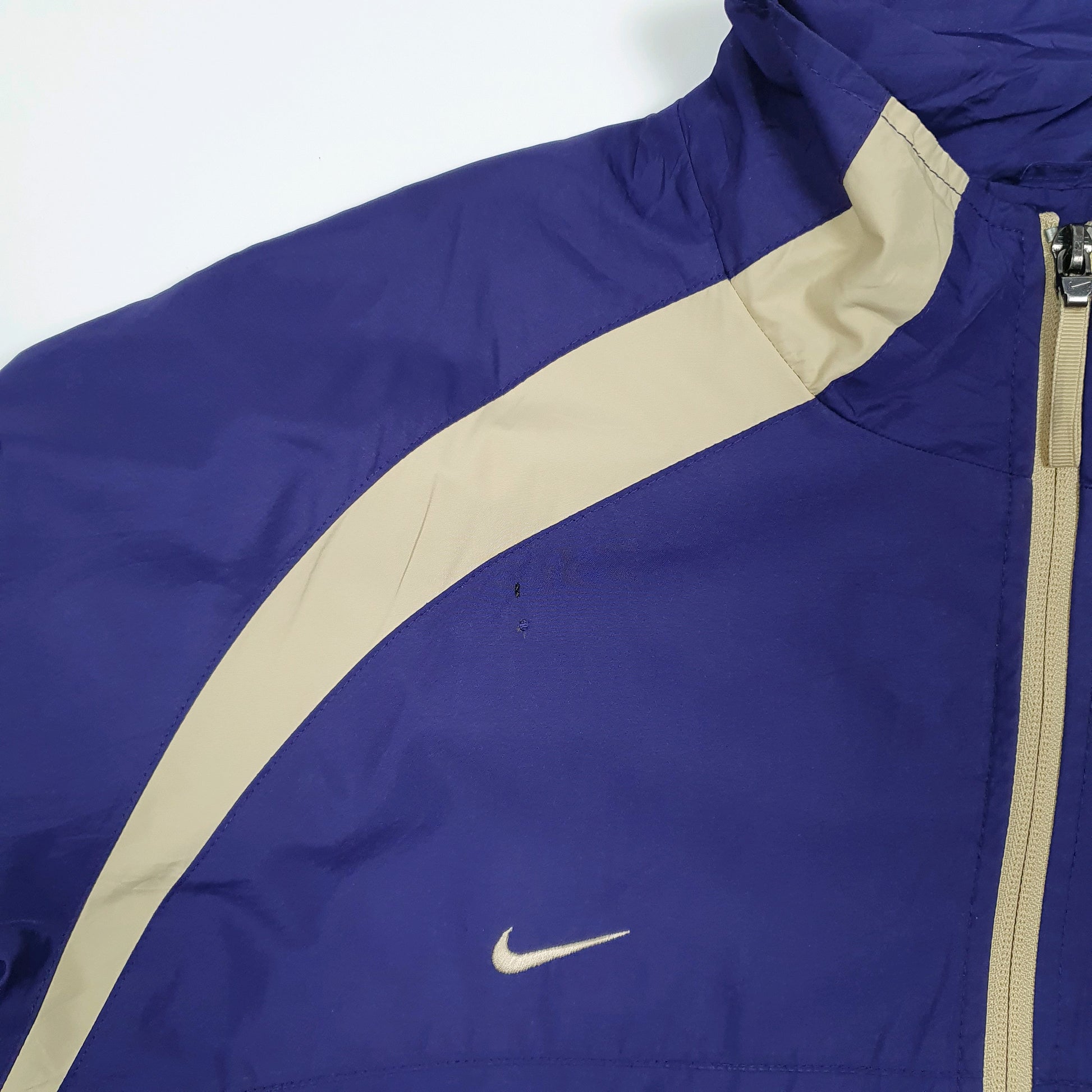 Mens Purple Nike Vintage 00s Washington  Coat
