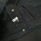 Mens Black Armani Jeans   Shorts
