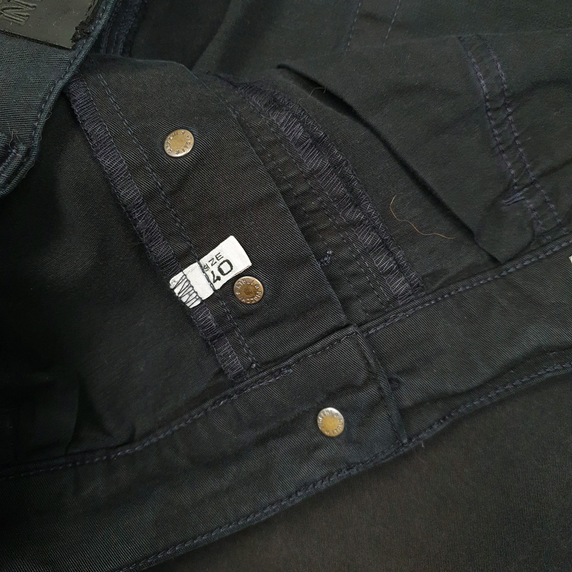 Mens Black Armani Jeans   Shorts