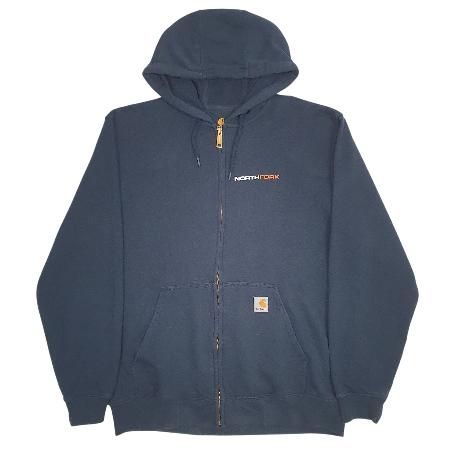 Mens Navy Carhartt  Full Zip Jumper