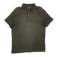 Mens Green Nautica Slim Fit Short Sleeve Polo Shirt