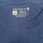 Mens Blue Carhartt   T Shirt