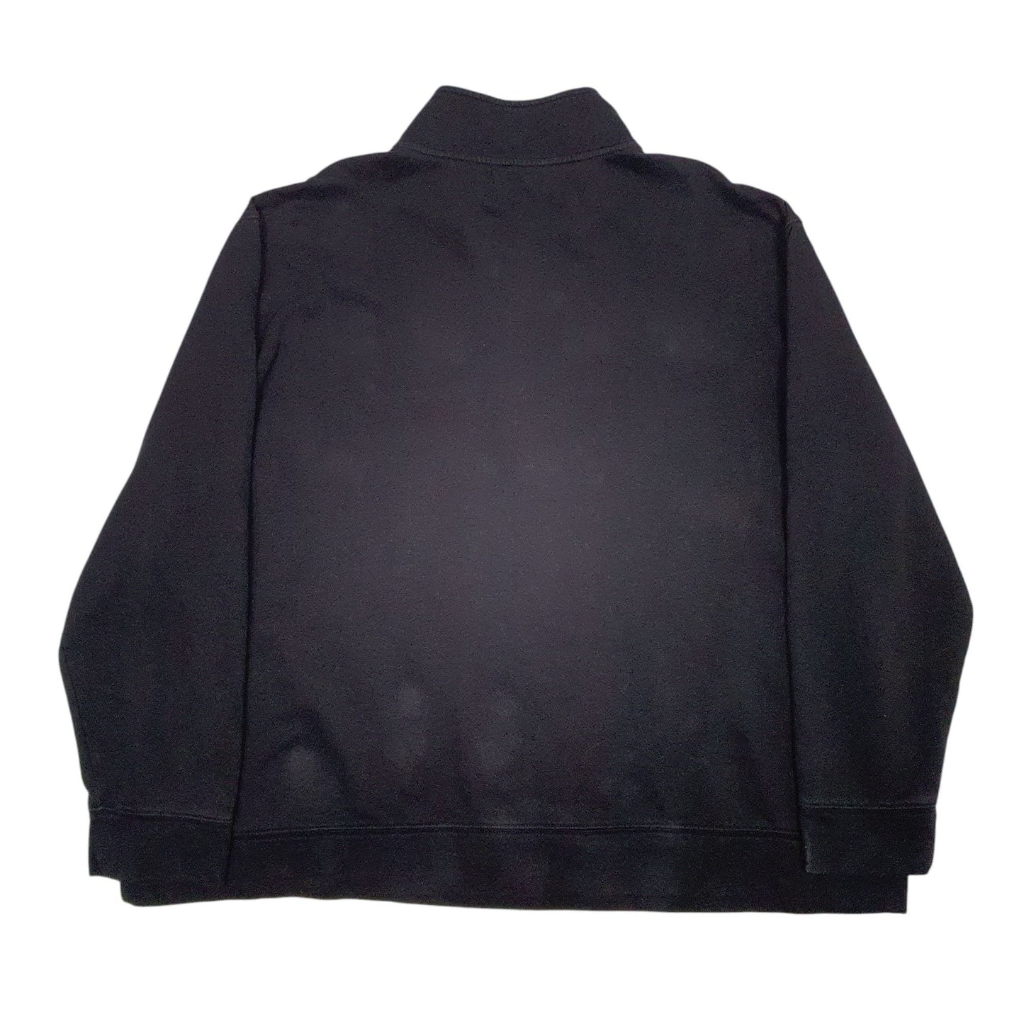 Mens Black Nautica  Quarter Zip Jumper