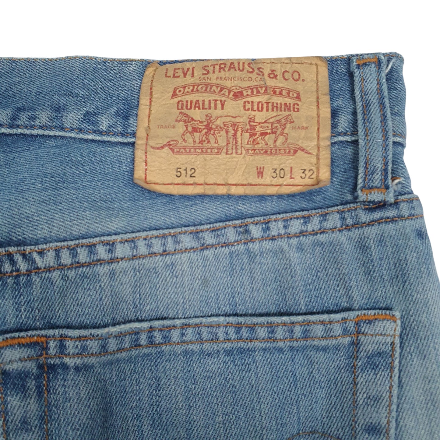 Mens Blue Levis   Jeans