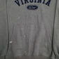 Mens Grey Nike Vintage 00s Virginia Hoodie Jumper