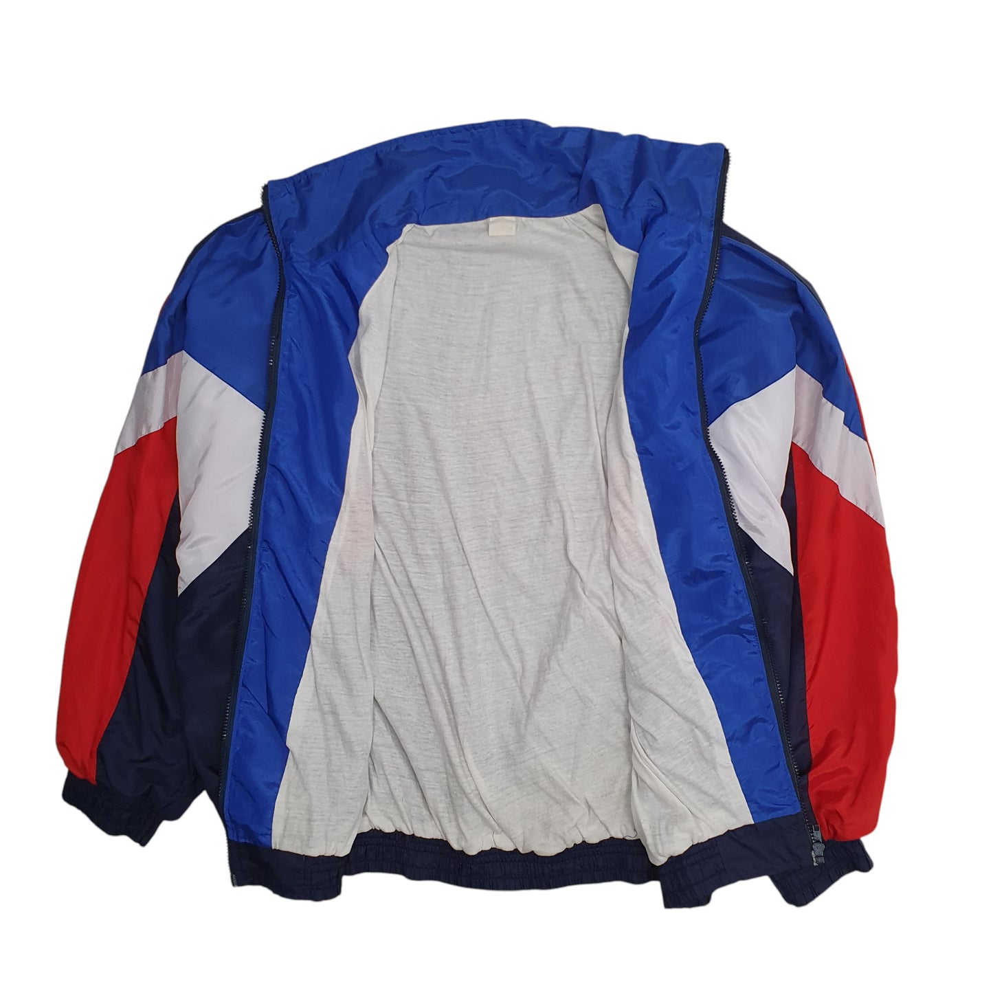 Mens Blue Unbranded Vintage 80s 90s Full Zip Coat