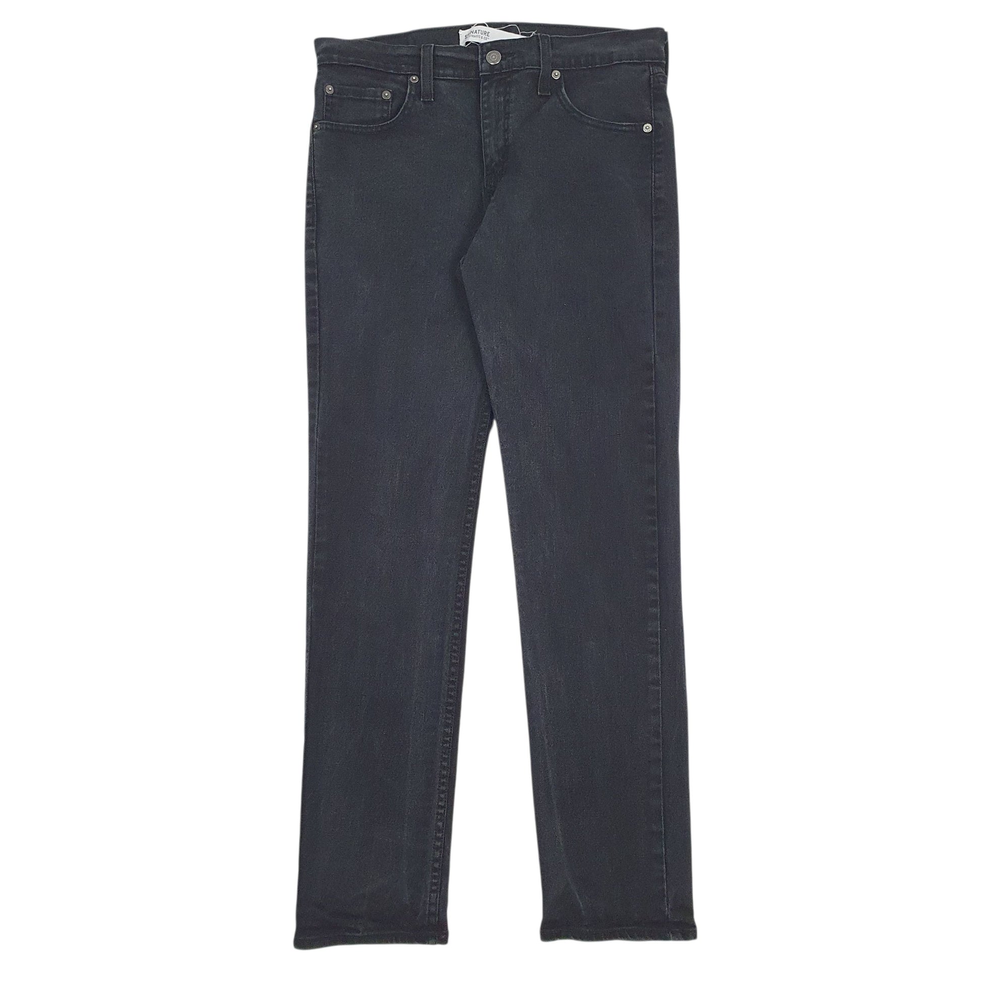 Mens Black Levis  Signature JeansW30 L30