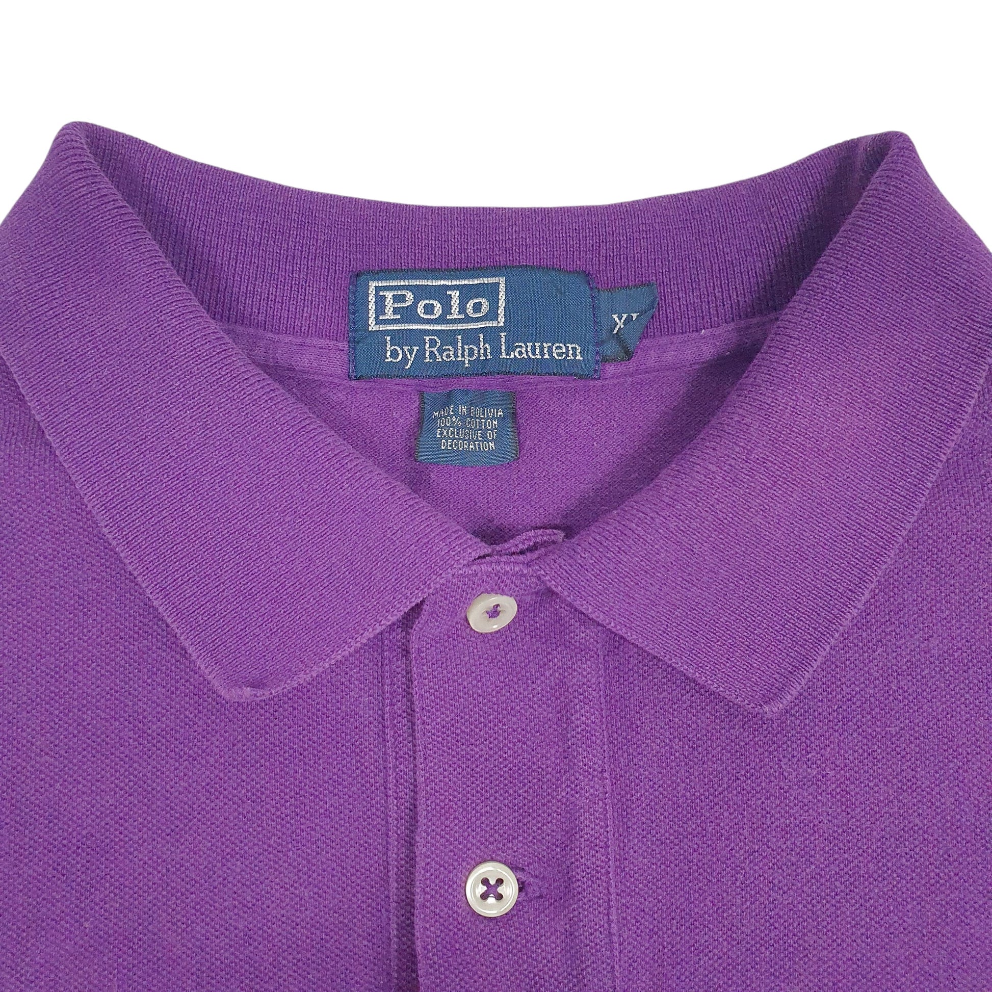 Mens Purple Polo Ralph Lauren   Polo Shirt