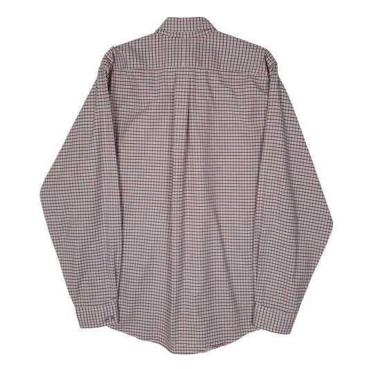 Mens Burgundy L.L.Bean   Shirt