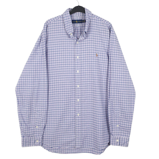 Mens Purple Ralph Lauren  Long Sleeve Shirt