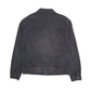 Mens Black Levis Type 3 Trucker Hoodie Coat