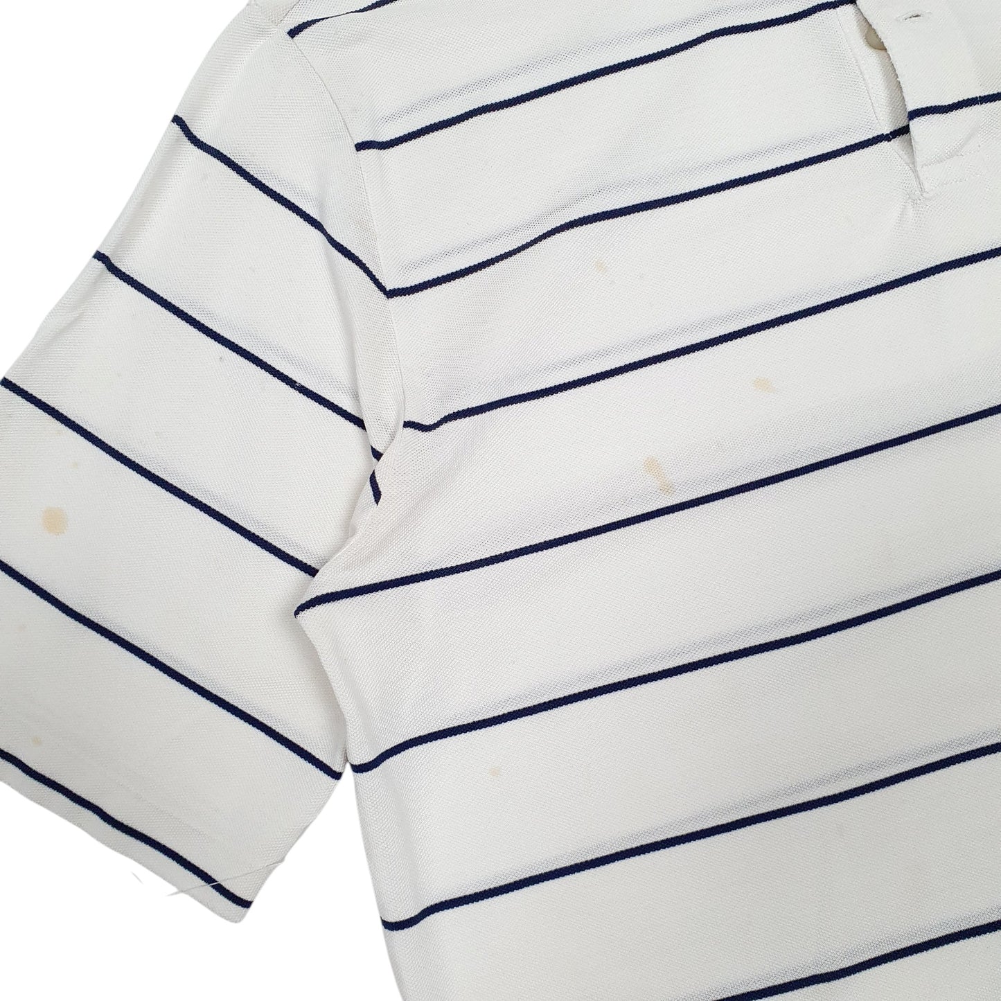 Mens White Polo Ralph Lauren Golf Fit  Polo Shirt