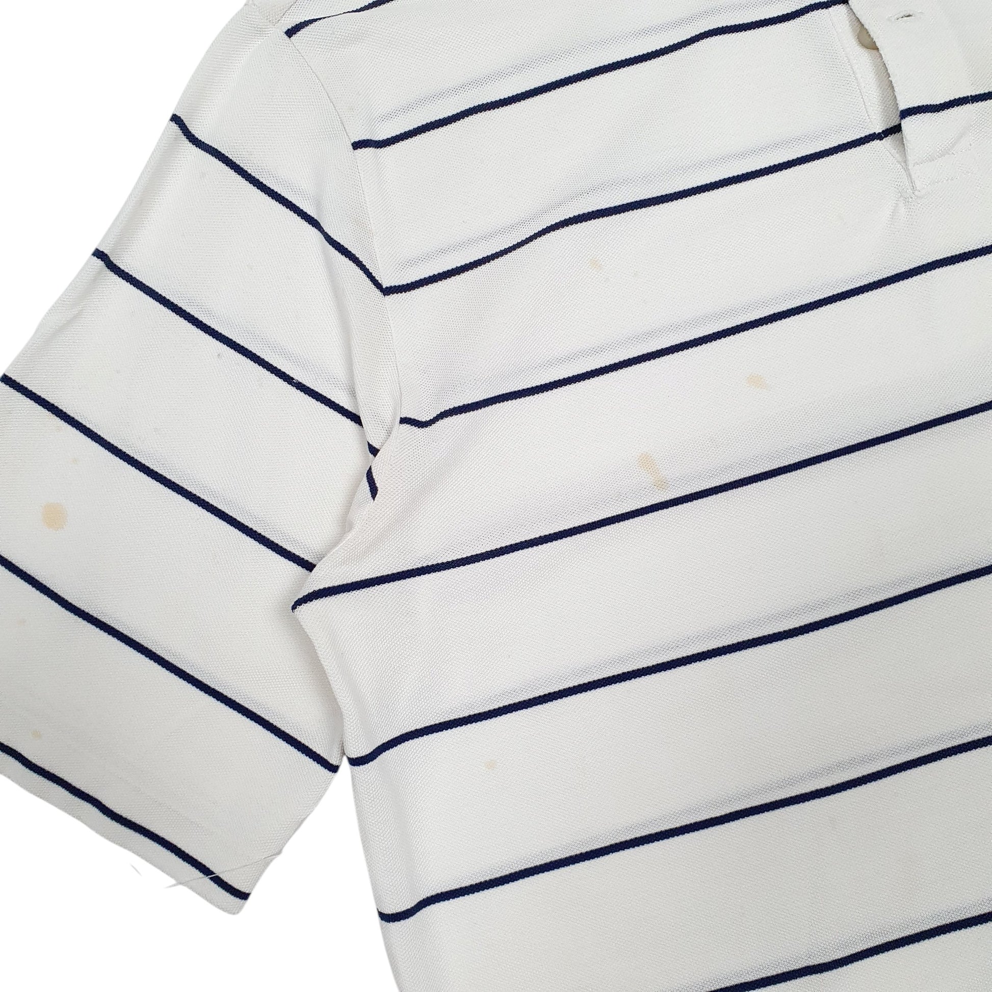 Mens White Polo Ralph Lauren Golf Fit  Polo Shirt