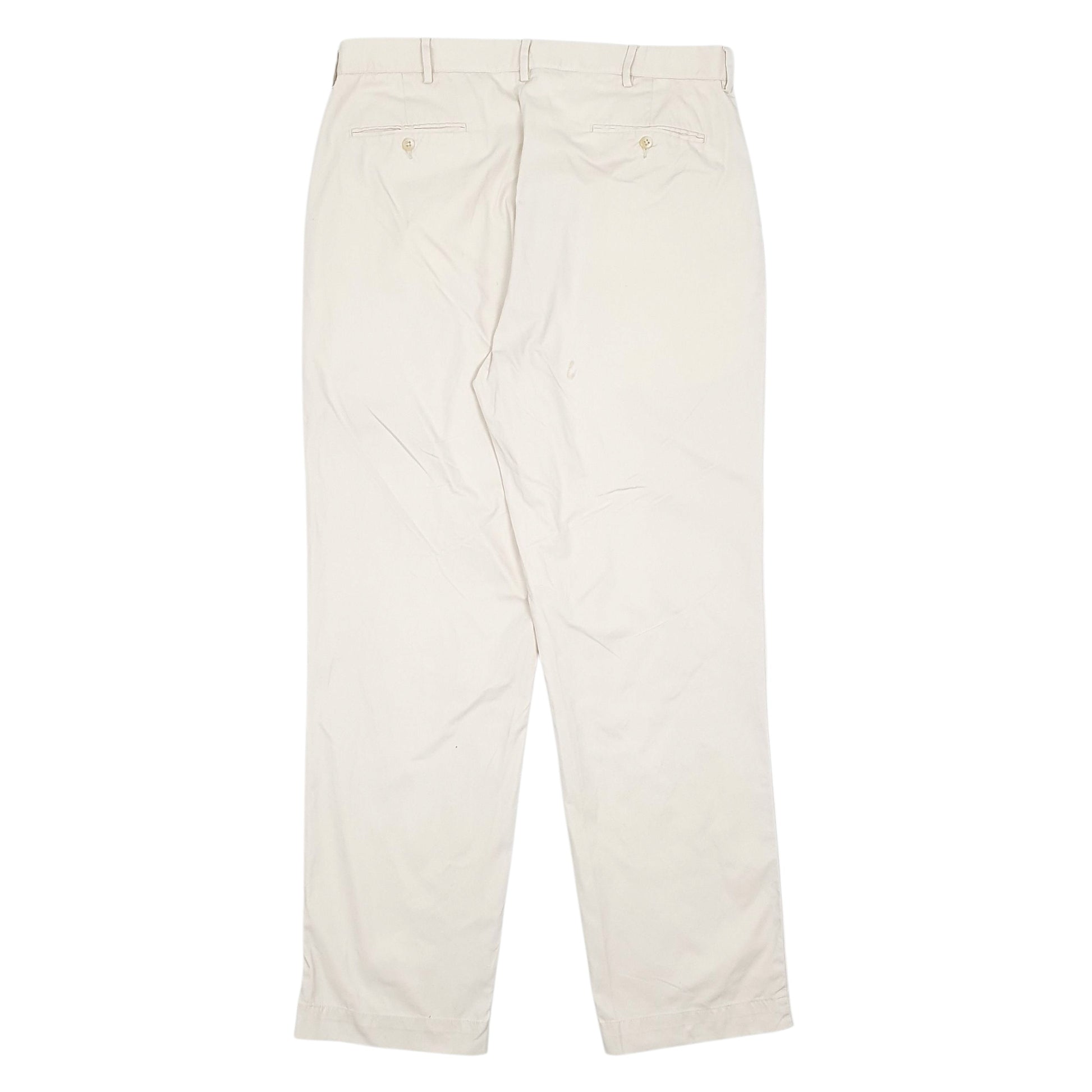 Mens Cream Polo Ralph Lauren   Trousers