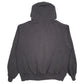 Mens Grey Champion Spellout Hoodie Jumper