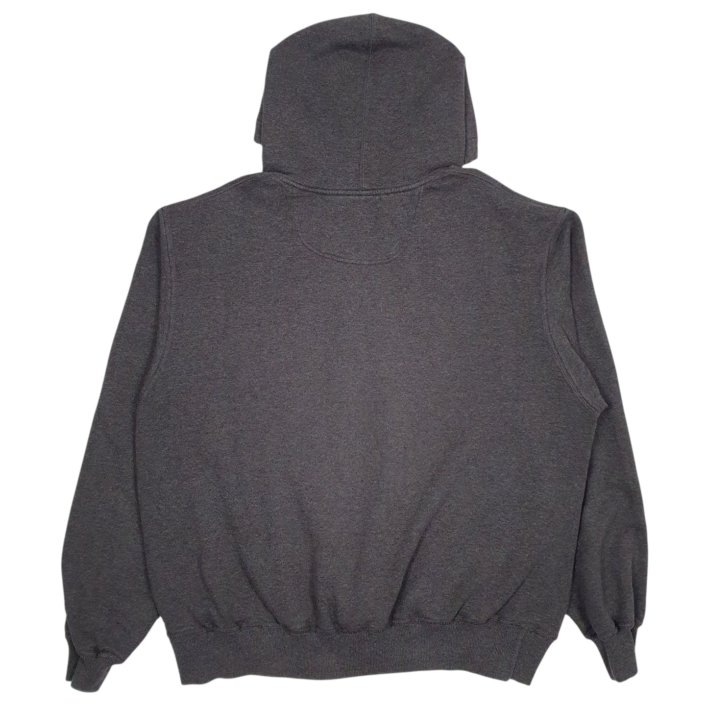 Mens Grey Champion Spellout Hoodie Jumper