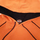 Mens Orange Harley Davidson Spellout Crewneck Jumper