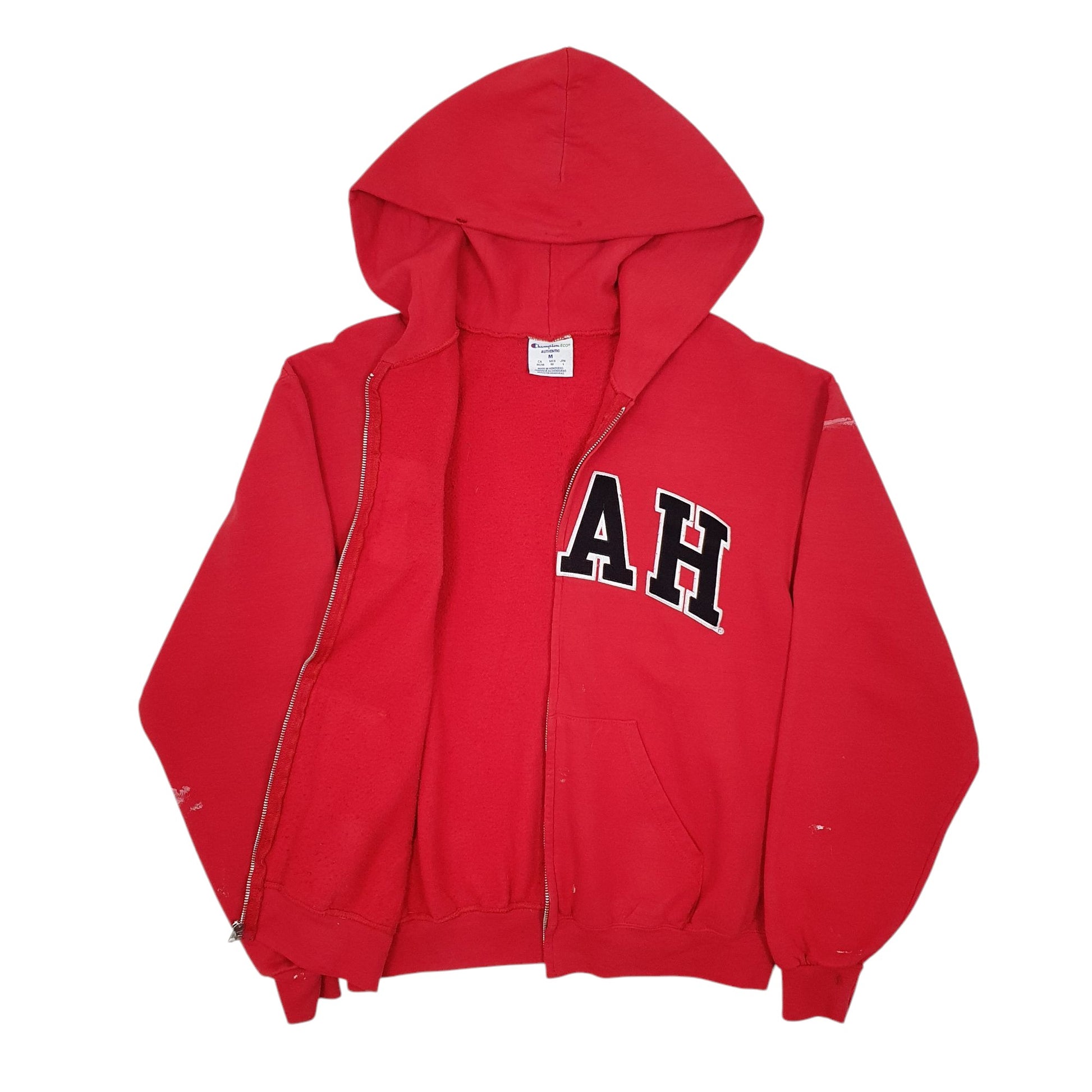 Mens Red Champion Utah Full Zip Jumper