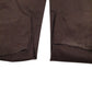 Mens Brown Carhartt Trousers altered to slim fit. Minor damage to back of hems. Tags very worn down, tagged W33 but measure W36.  Trousers