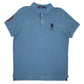 Mens Blue US Polo Assn  Short Sleeve Polo Shirt