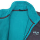 Womens Turquoise Fila Sport Full Zip Jumper