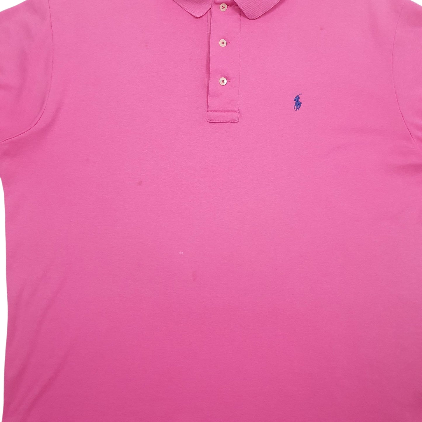 Mens Pink Polo Ralph Lauren Vintage Made In USA  Polo Shirt