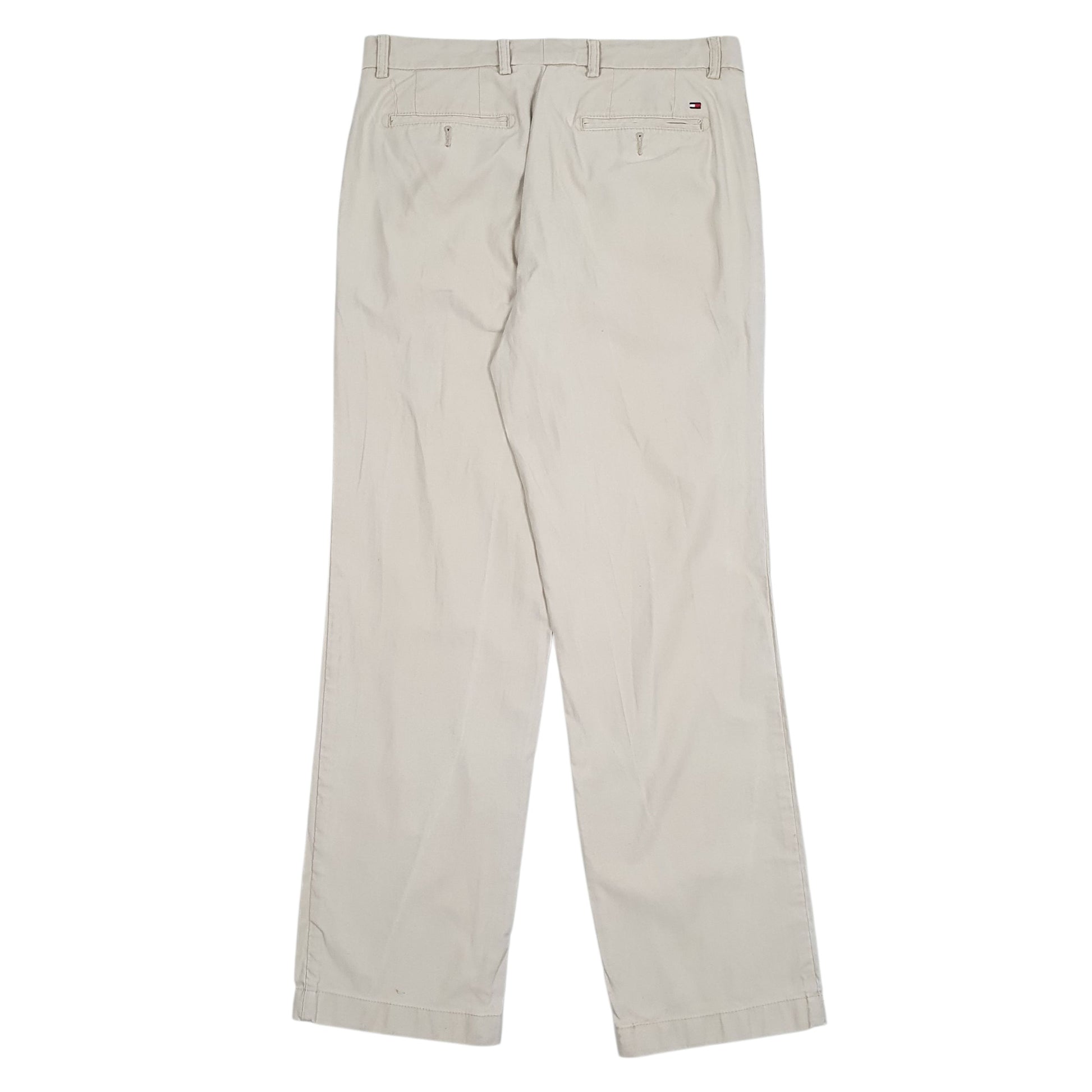 Mens Cream Tommy Hilfiger   Trousers
