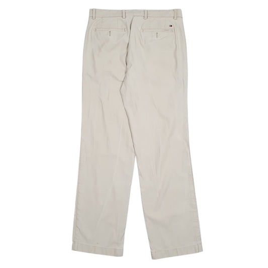 Mens Cream Tommy Hilfiger   Trousers