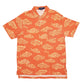 Mens Orange Ralph Lauren Polo Sport Vintage Short Sleeve Polo Shirt