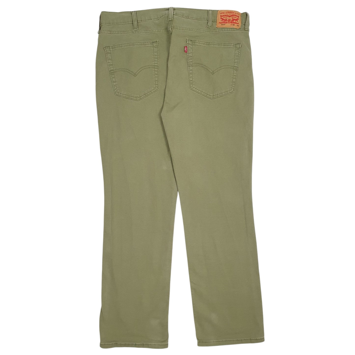 Mens Green Levis 514  Trousers