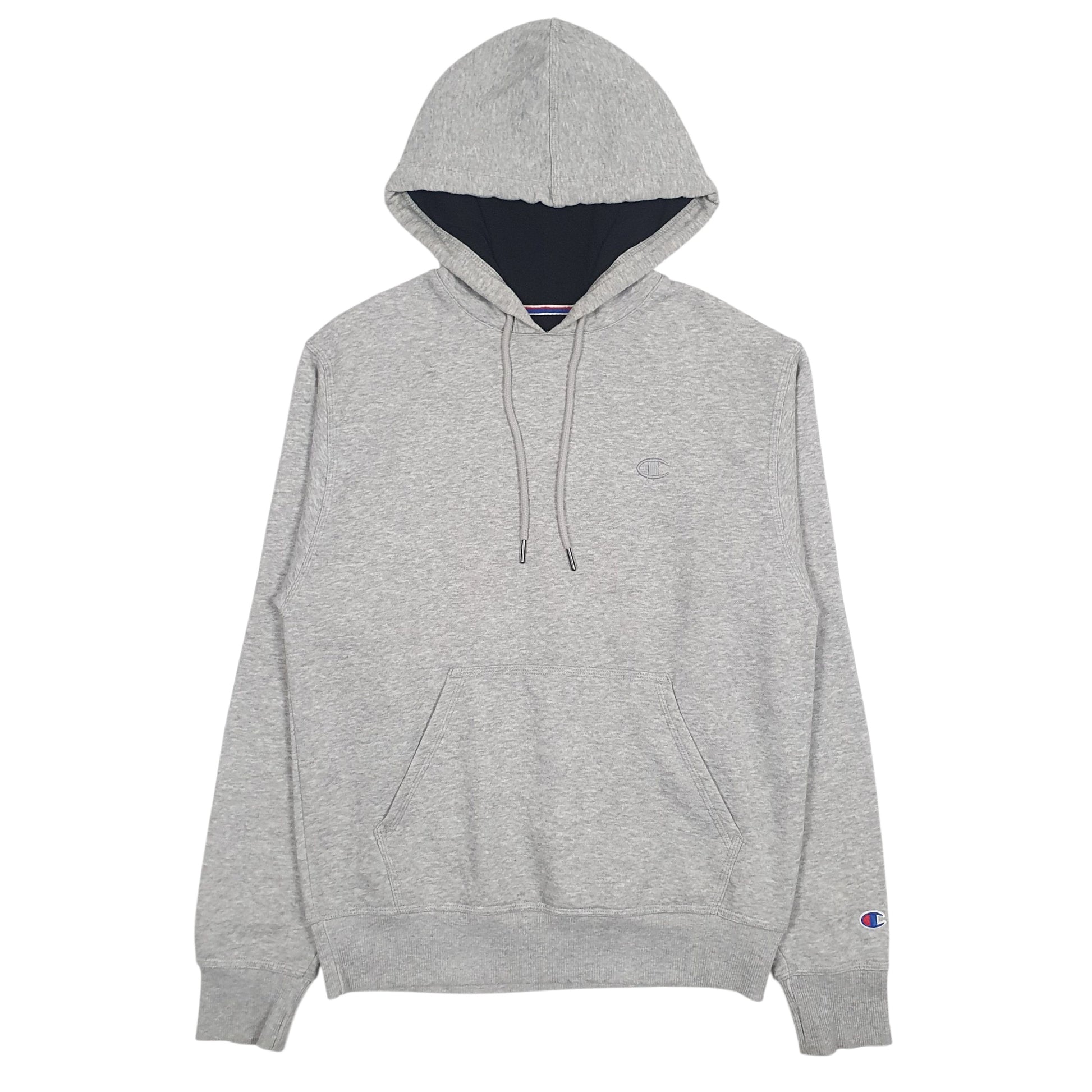 Mens Grey Champion  Hoodie Jumper