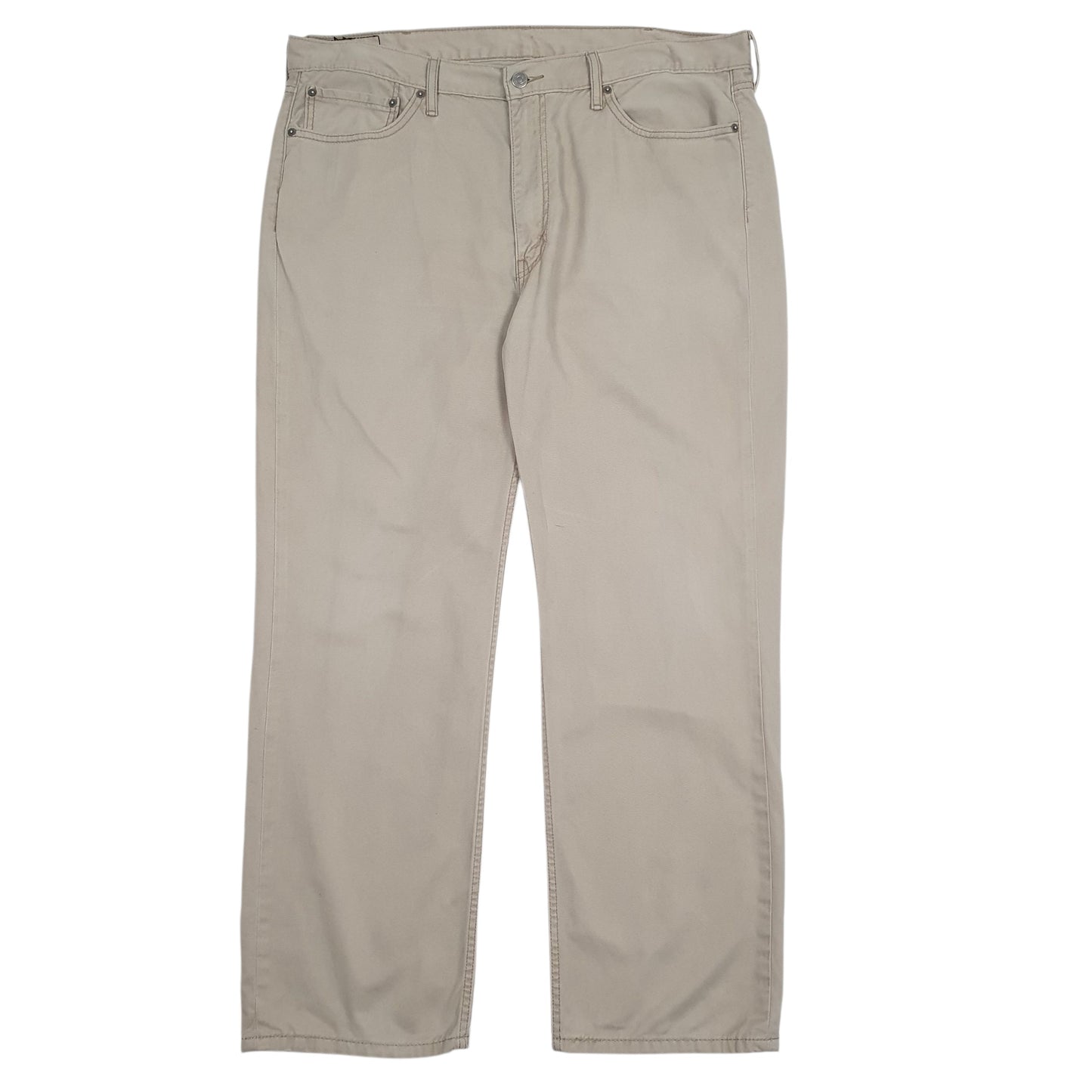 Mens Beige Levis  514 JeansW40 L30